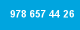 978 657 44 26 978 657 44 26